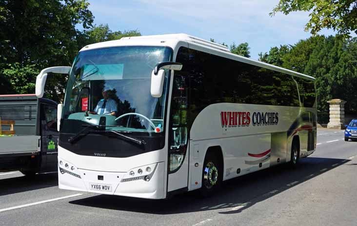 Whites Volvo B8R Plaxton YX66WOV